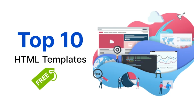 Top 10 Responsive free HTML templates for 2024