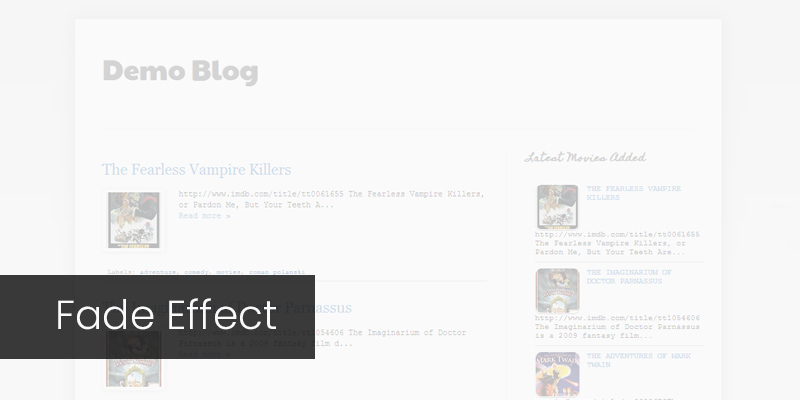 How to add the best fade effect on page load?