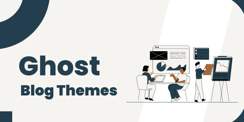Which Ghost blog themes follow Google's design standards?