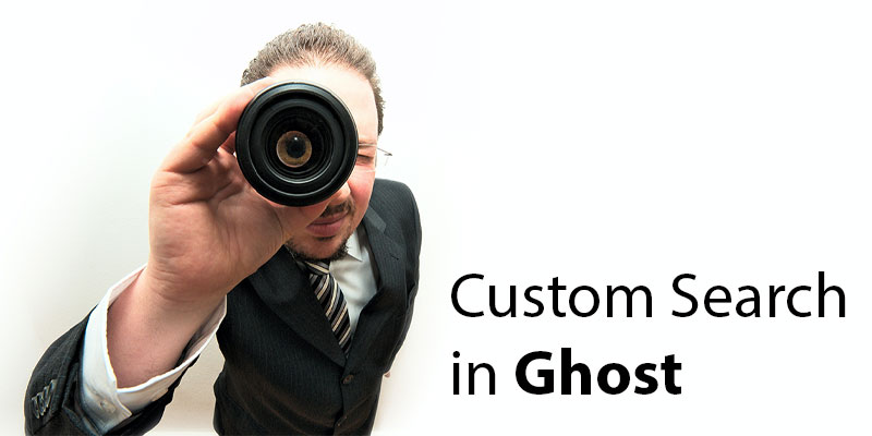 How to add GhostHunter Custom Search in Ghost