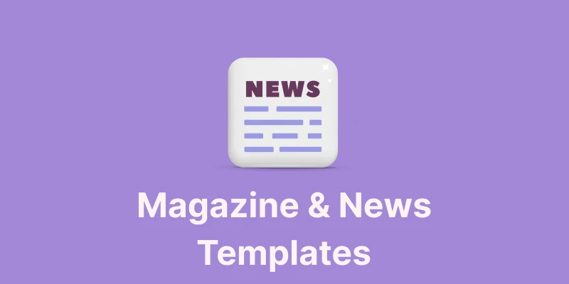 Best Magazine &amp; News Website Templates for 2024